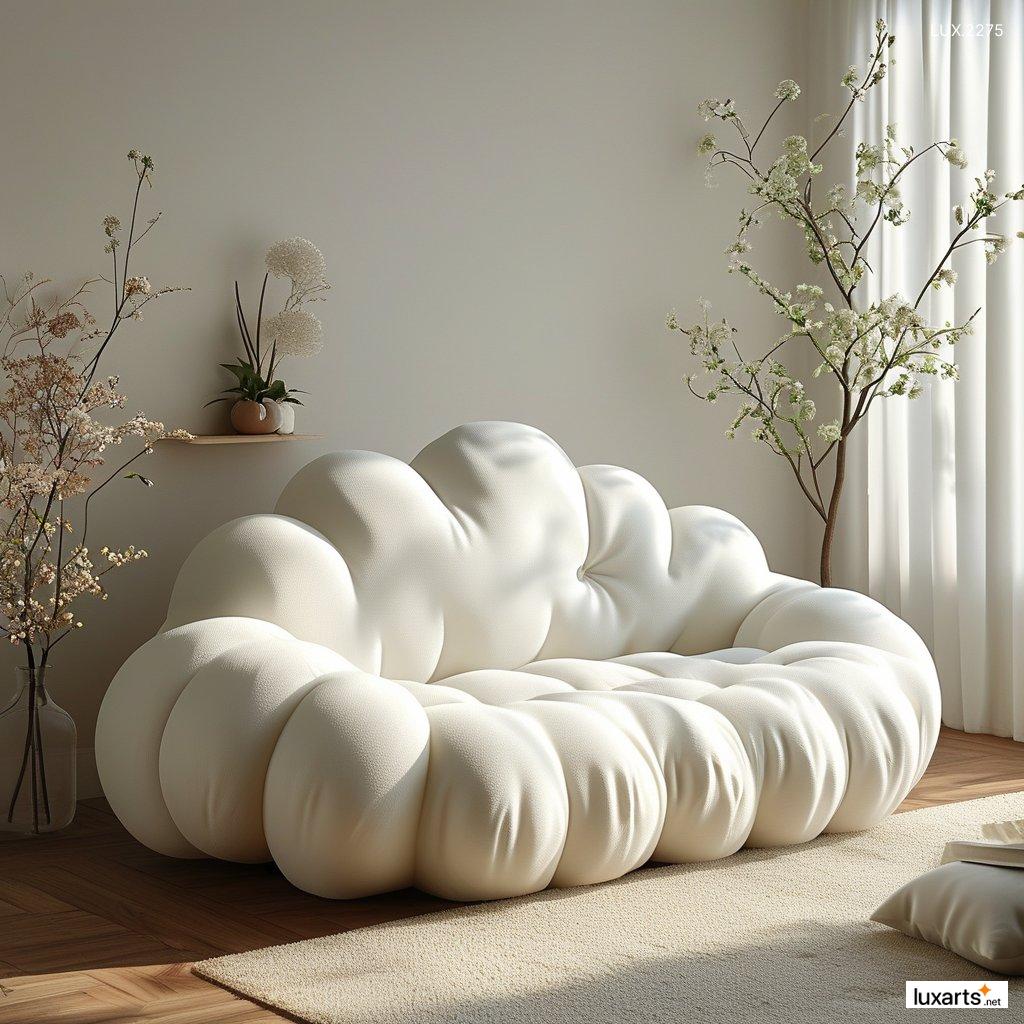 LUX.2275 Cloud-Shaped Couch: Cozy Up on a Cloud-Shaped Sofa cloud shaped couch 6