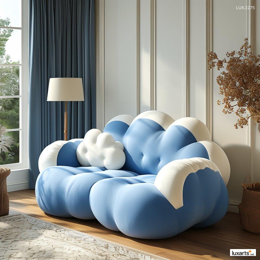 LUX.2275 Cloud-Shaped Couch: Cozy Up on a Cloud-Shaped Sofa cloud shaped couch 8