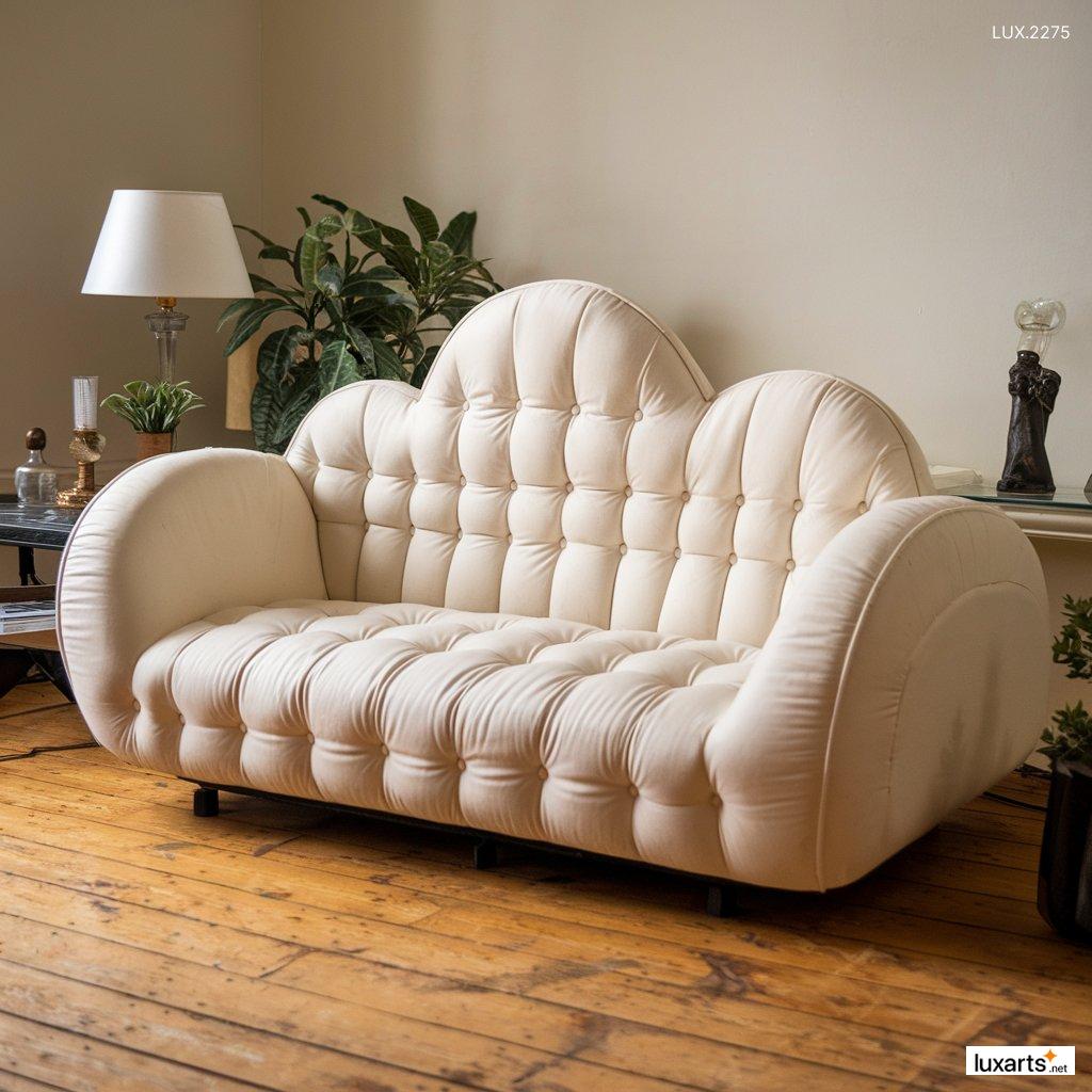 LUX.2275 Cloud-Shaped Couch: Cozy Up on a Cloud-Shaped Sofa cloud shaped couch 9