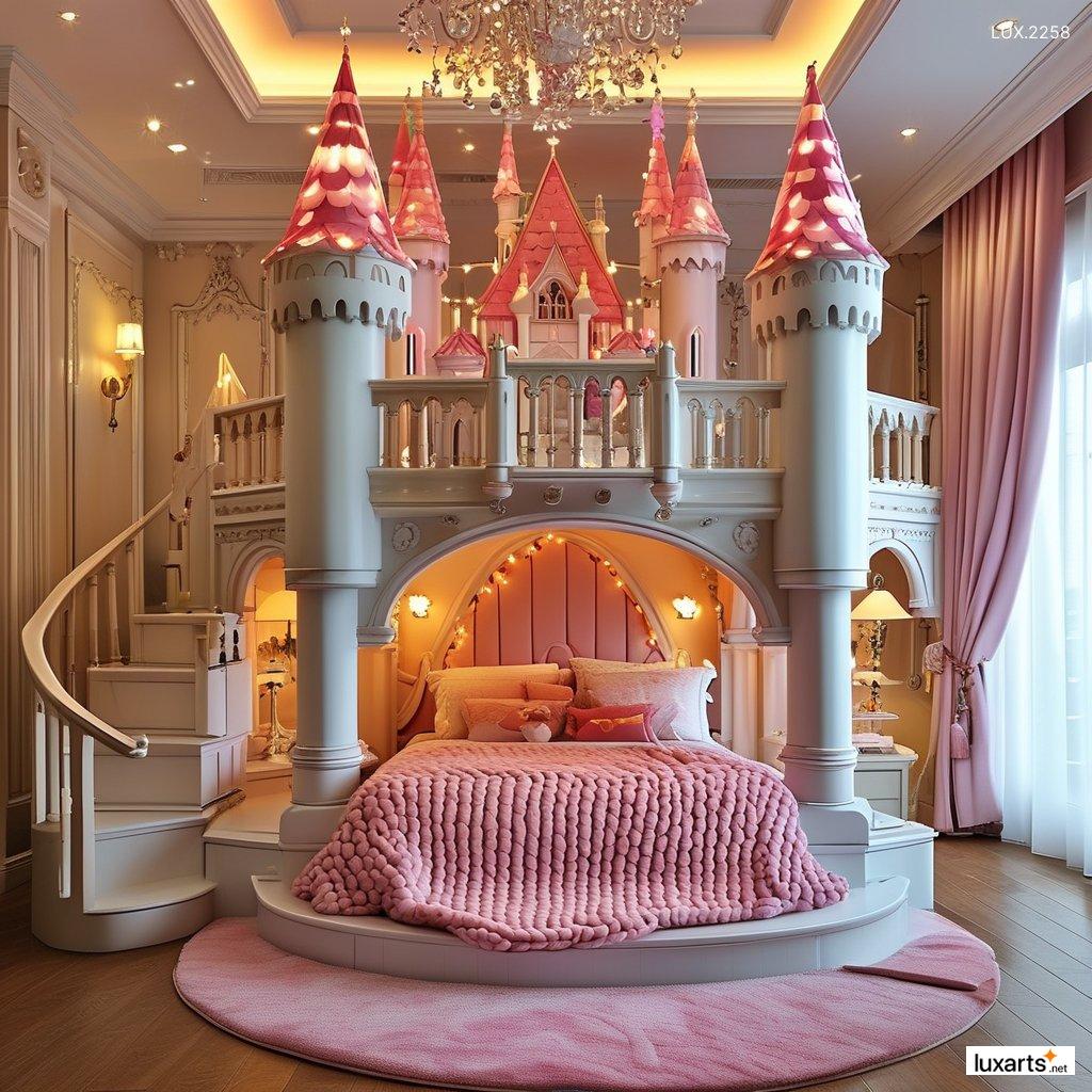 LUX.2258 Disney Castle Bed: Transform Your Bedroom into a Fairy Tale disney castle inspired bed 2