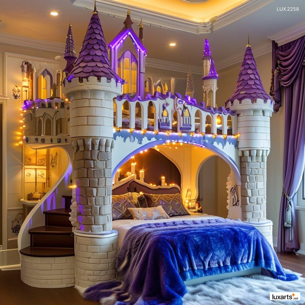 LUX.2258 Disney Castle Bed: Transform Your Bedroom into a Fairy Tale disney castle inspired bed 4