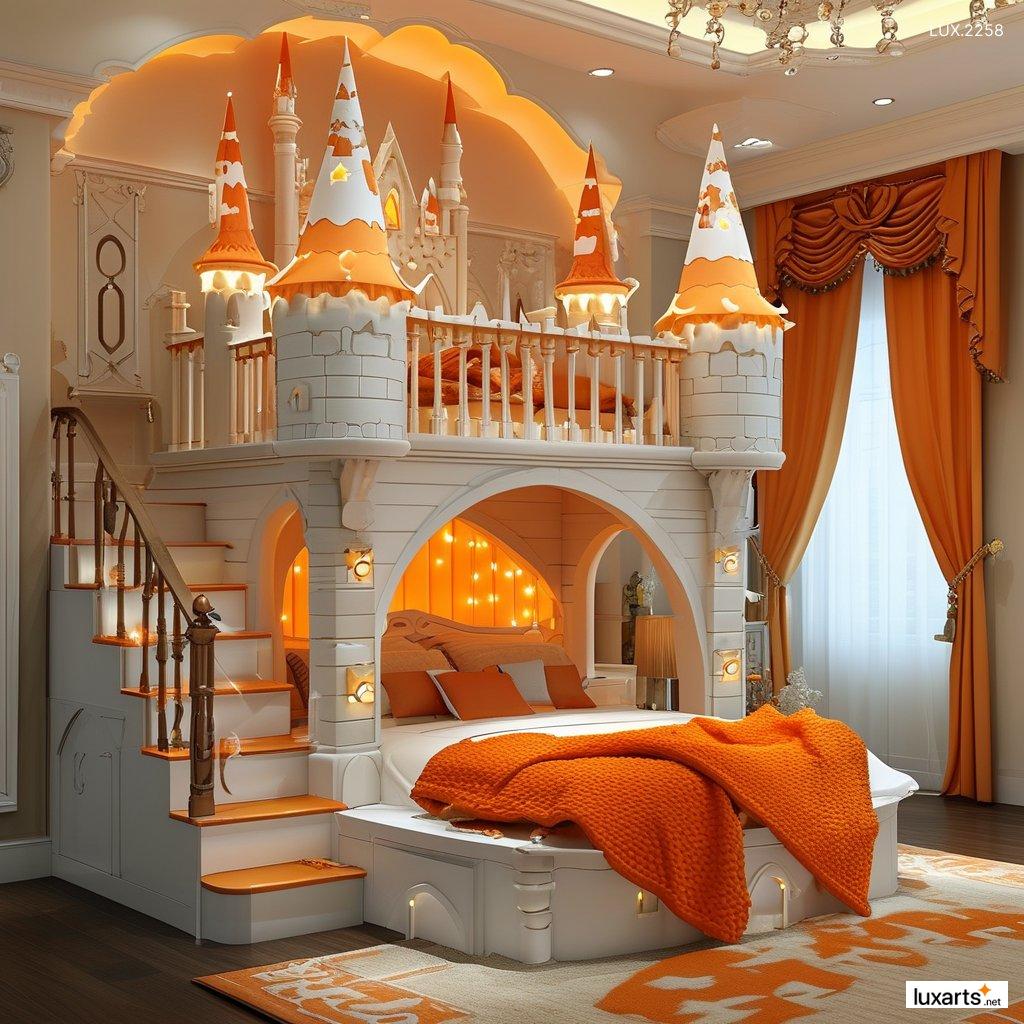 LUX.2258 Disney Castle Bed: Transform Your Bedroom into a Fairy Tale disney castle inspired bed 6