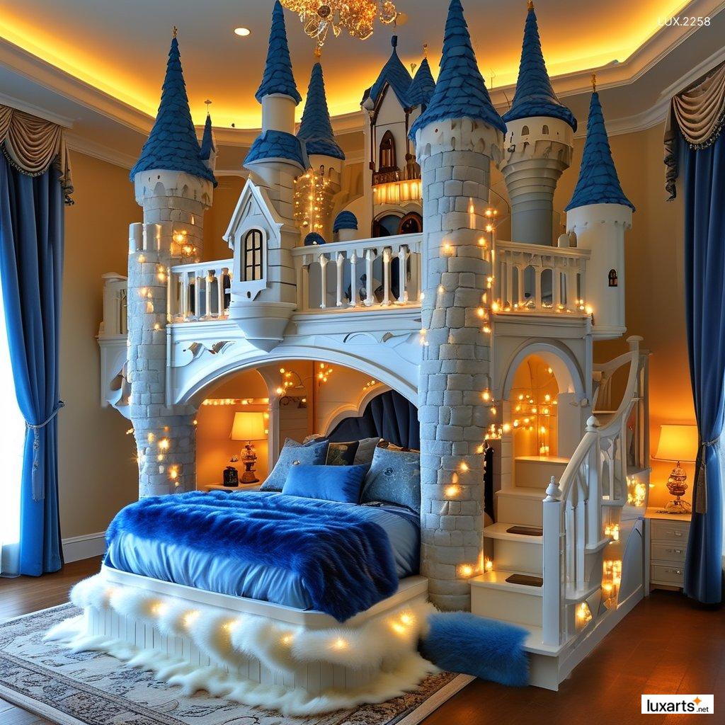 LUX.2258 Disney Castle Bed: Transform Your Bedroom into a Fairy Tale disney castle inspired bed 7