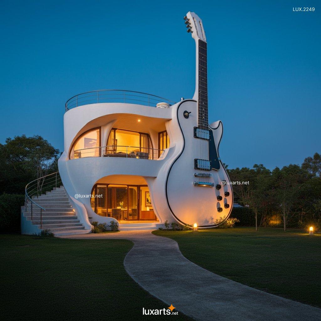 LUX.2249 Giant Guitar-Shaped House Design: A Creative Architectural Masterpiece giant guitar shaped house design 7