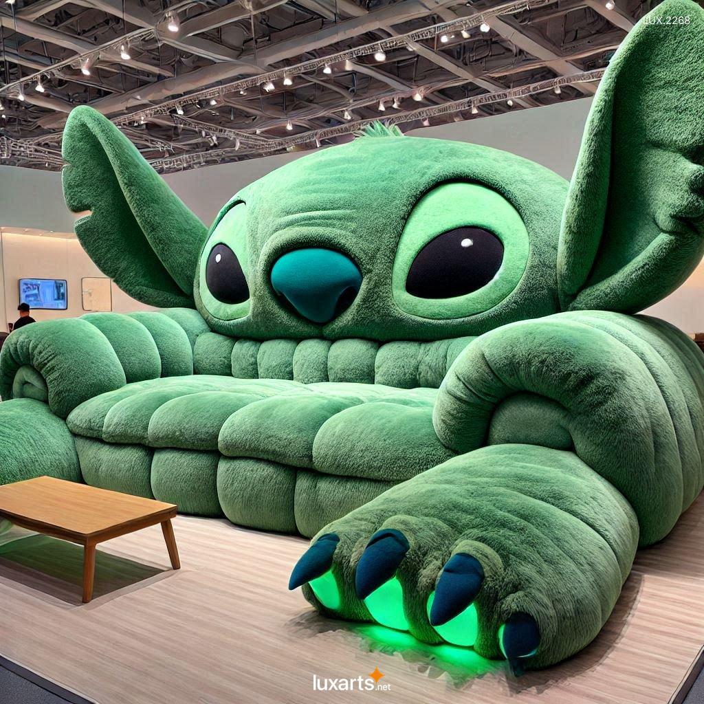 LUX.2268 Giant Stitch Shaped Couch: Extra Large & Super Comfortable Seating giant stitch shaped couch 4