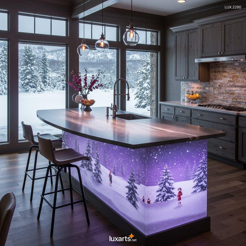 LUX.2280 Winter Themed Kitchen Islands: Design Ideas for a Cozy Winter Kitchen winter themed kitchen islands 3