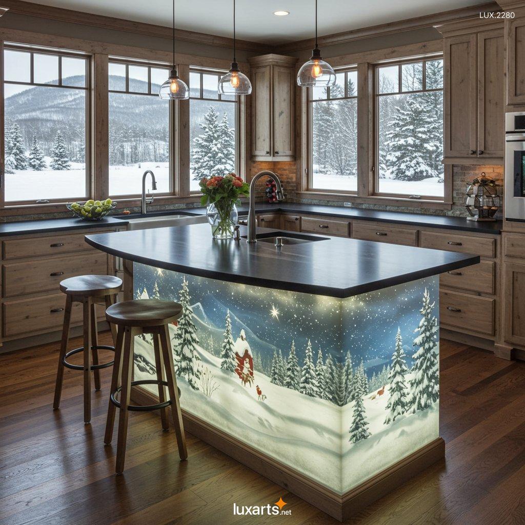 LUX.2280 Winter Themed Kitchen Islands: Design Ideas for a Cozy Winter Kitchen winter themed kitchen islands 7