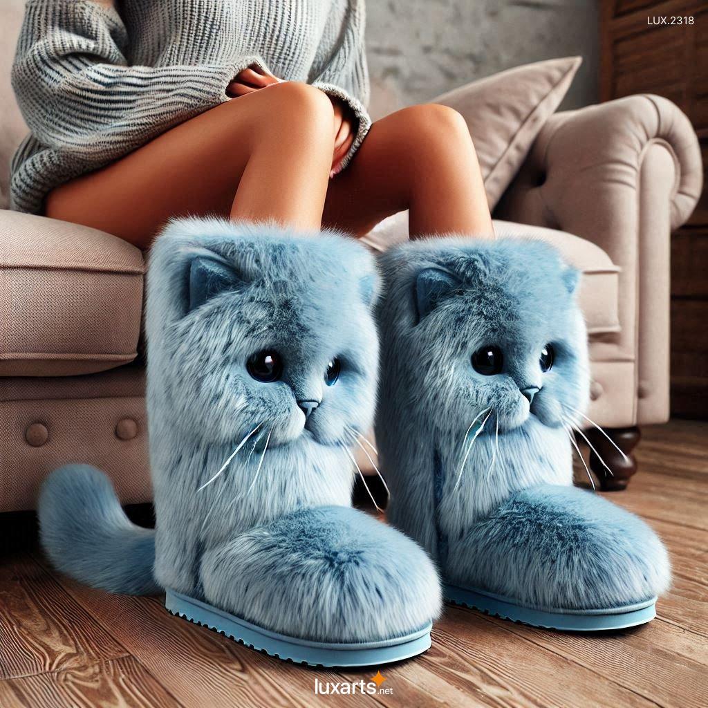 LUX.2318	Cat Inspired Boots: Comfortable and Stylish Cat-Themed Boots cat inspired boots 5