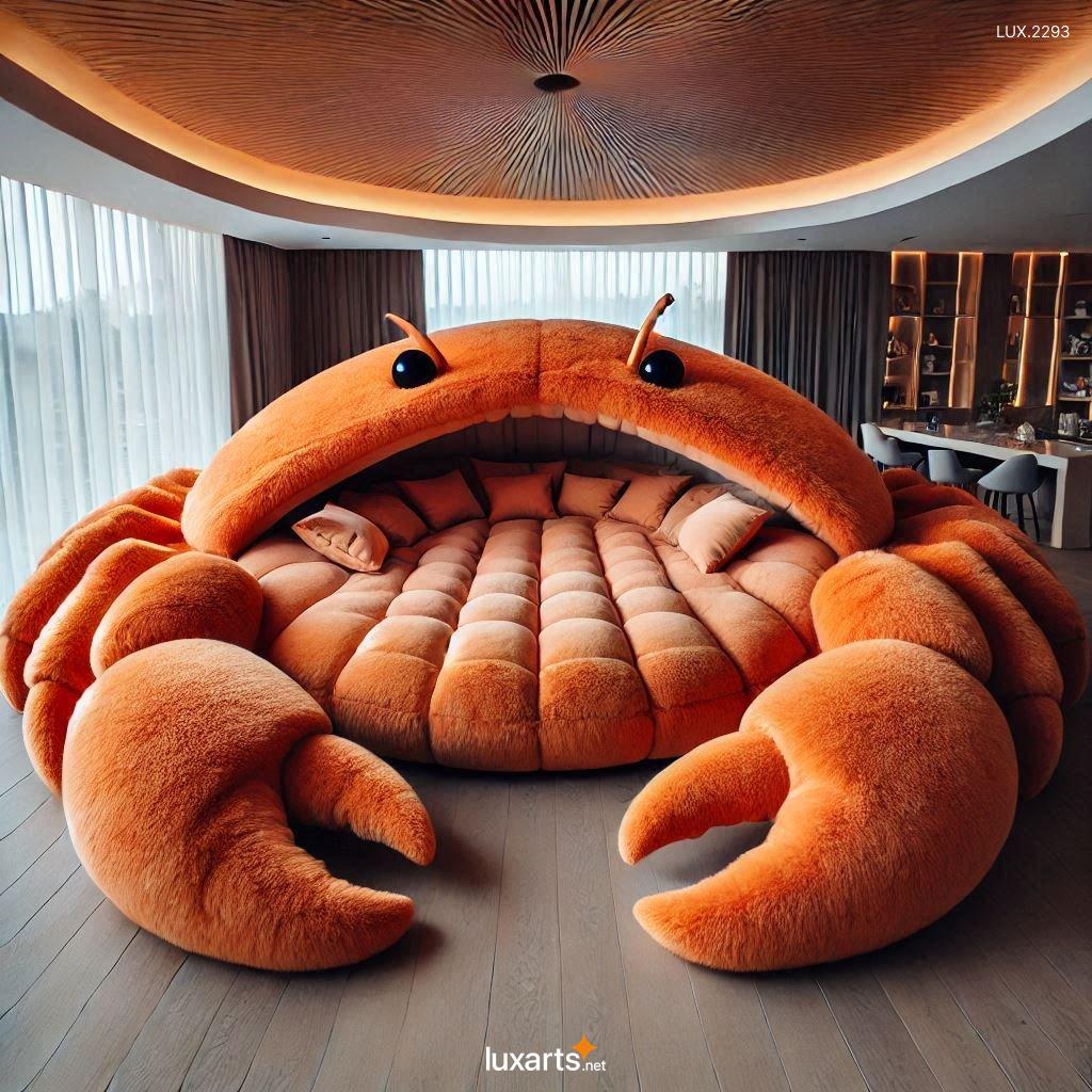 LUX.2293 Giant Crab Shaped Lounger: Unique & Comfortable Seating for Modern Homes crab shaped lounge 2