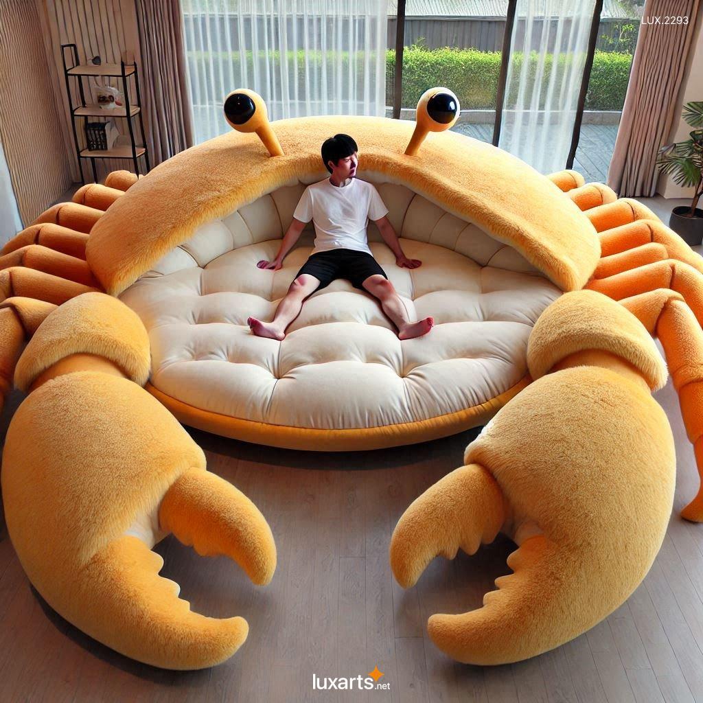 LUX.2293 Giant Crab Shaped Lounger: Unique & Comfortable Seating for Modern Homes crab shaped lounge 5