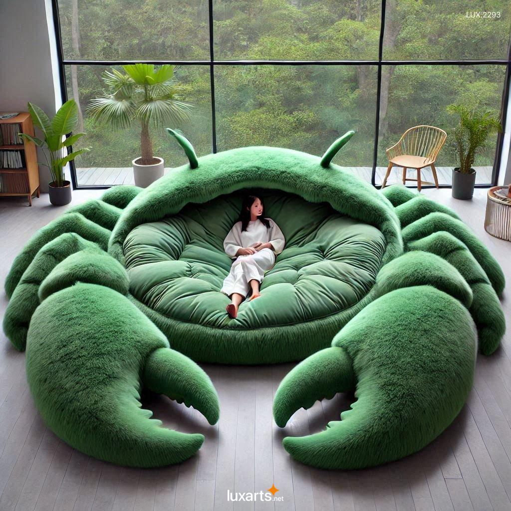 LUX.2293 Giant Crab Shaped Lounger: Unique & Comfortable Seating for Modern Homes crab shaped lounge 6