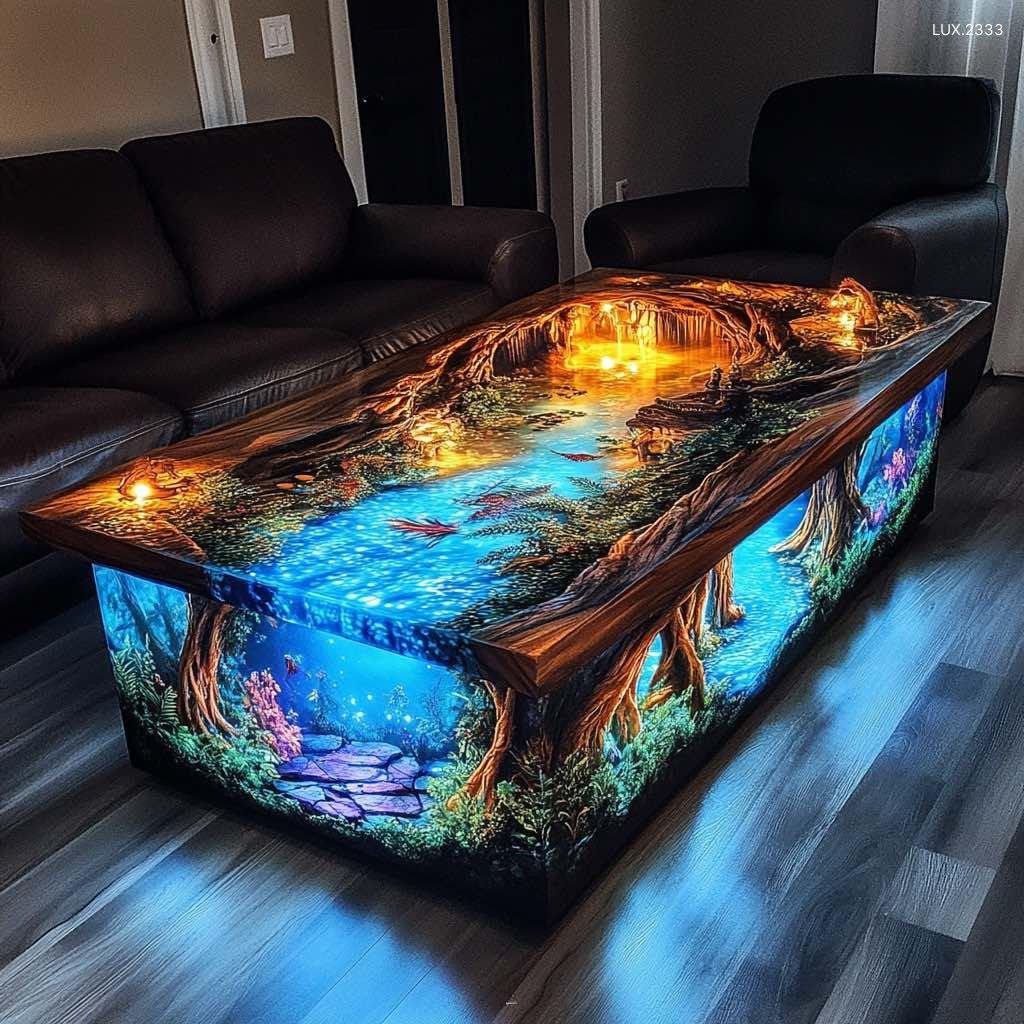 LUX.2333	Fantasy Magical Coffee Tables: Enchanting Centerpieces for Your Living Space fantasy magical coffee tables 2