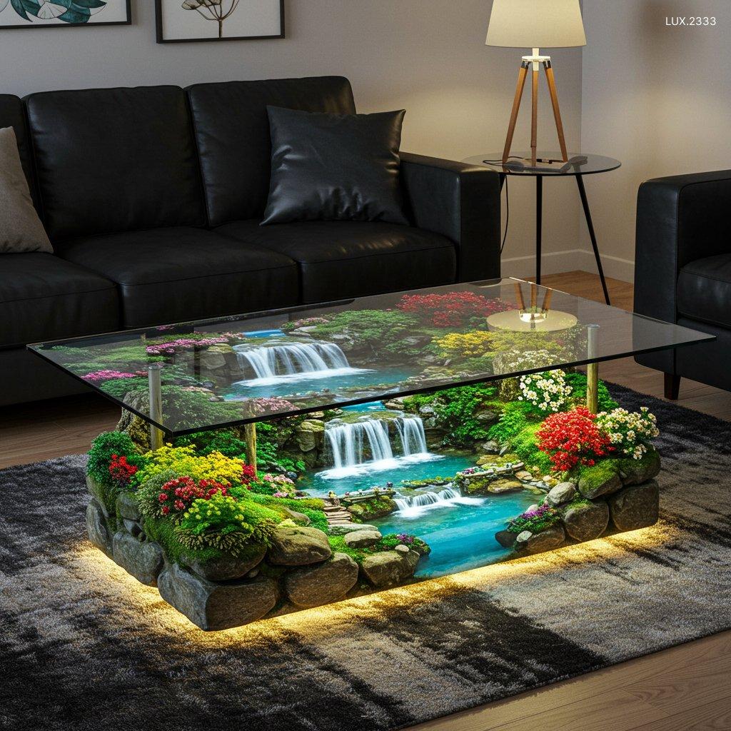 LUX.2333	Fantasy Magical Coffee Tables: Enchanting Centerpieces for Your Living Space fantasy magical coffee tables 4