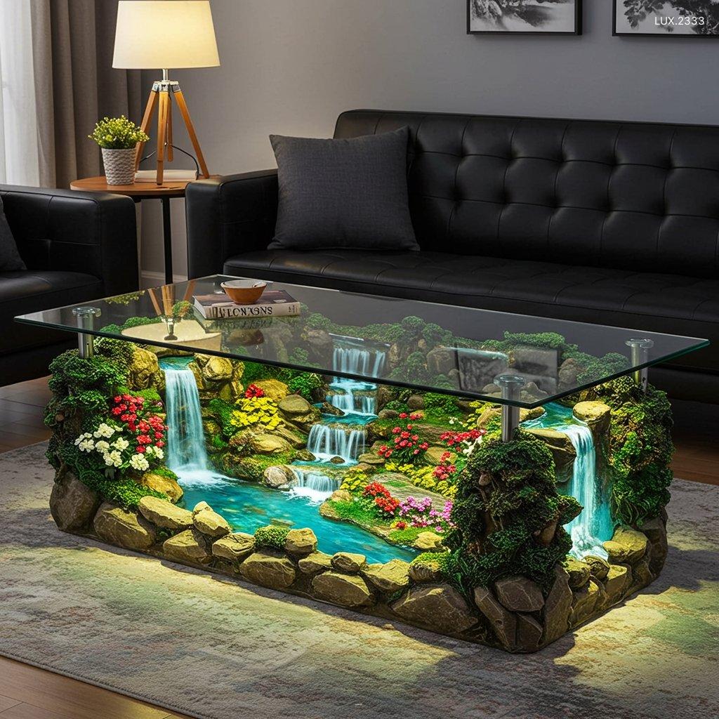 LUX.2333	Fantasy Magical Coffee Tables: Enchanting Centerpieces for Your Living Space fantasy magical coffee tables 5