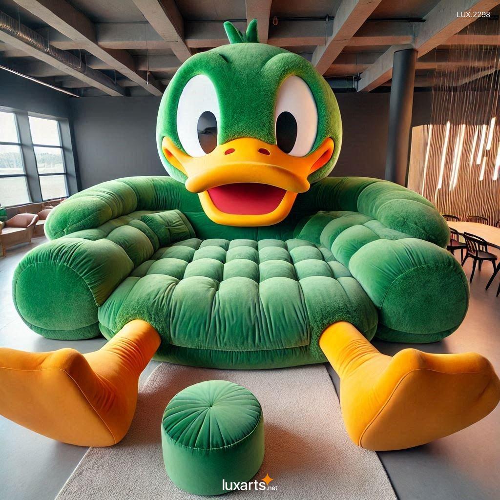 LUX.2298 Giant Donald Duck Shaped Lounger: The Perfect Chill Spot for Disney Fans giant donald duck shaped lounge 3