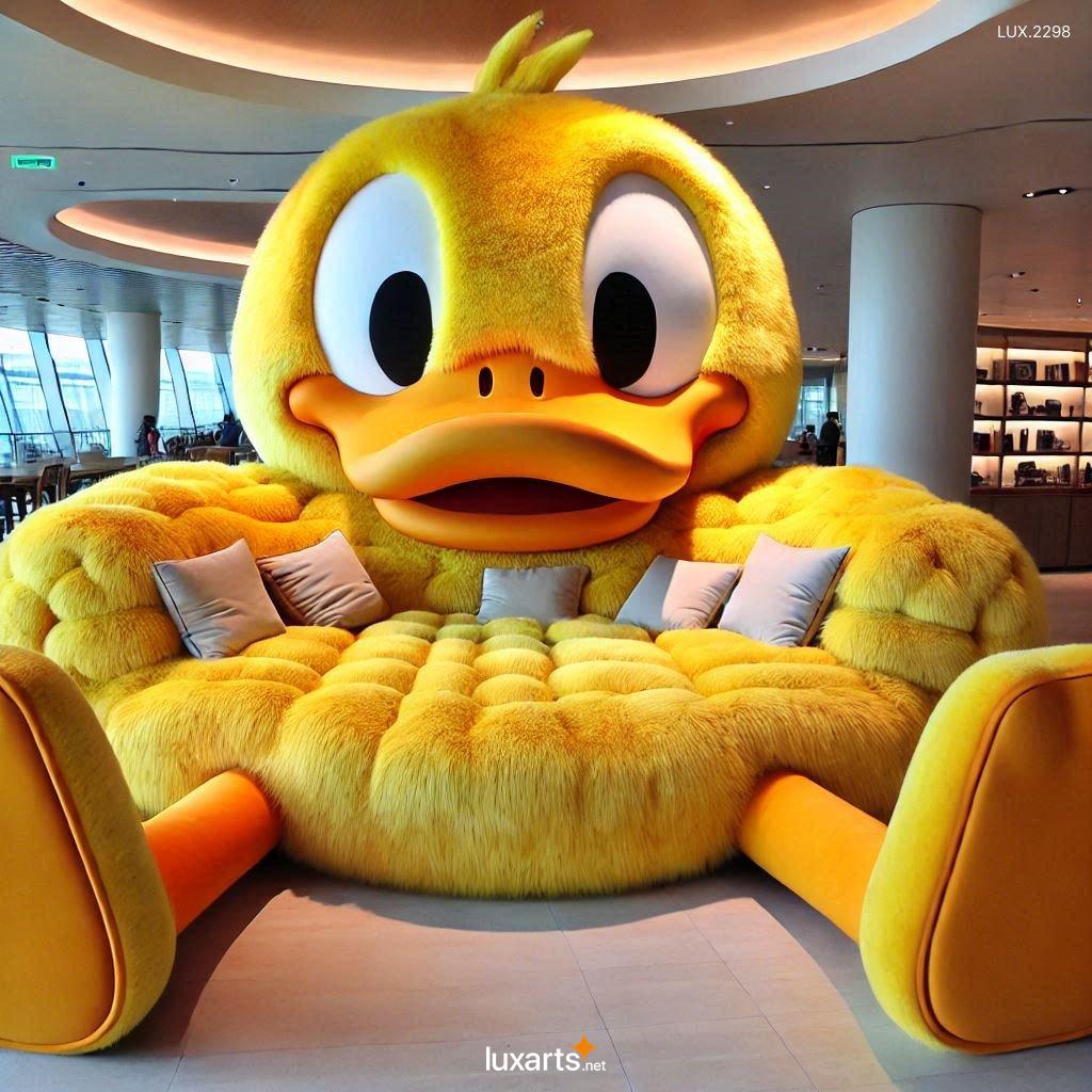 LUX.2298 Giant Donald Duck Shaped Lounger: The Perfect Chill Spot for Disney Fans giant donald duck shaped lounge 5