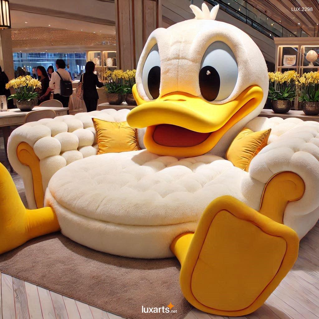 LUX.2298 Giant Donald Duck Shaped Lounger: The Perfect Chill Spot for Disney Fans giant donald duck shaped lounge 6