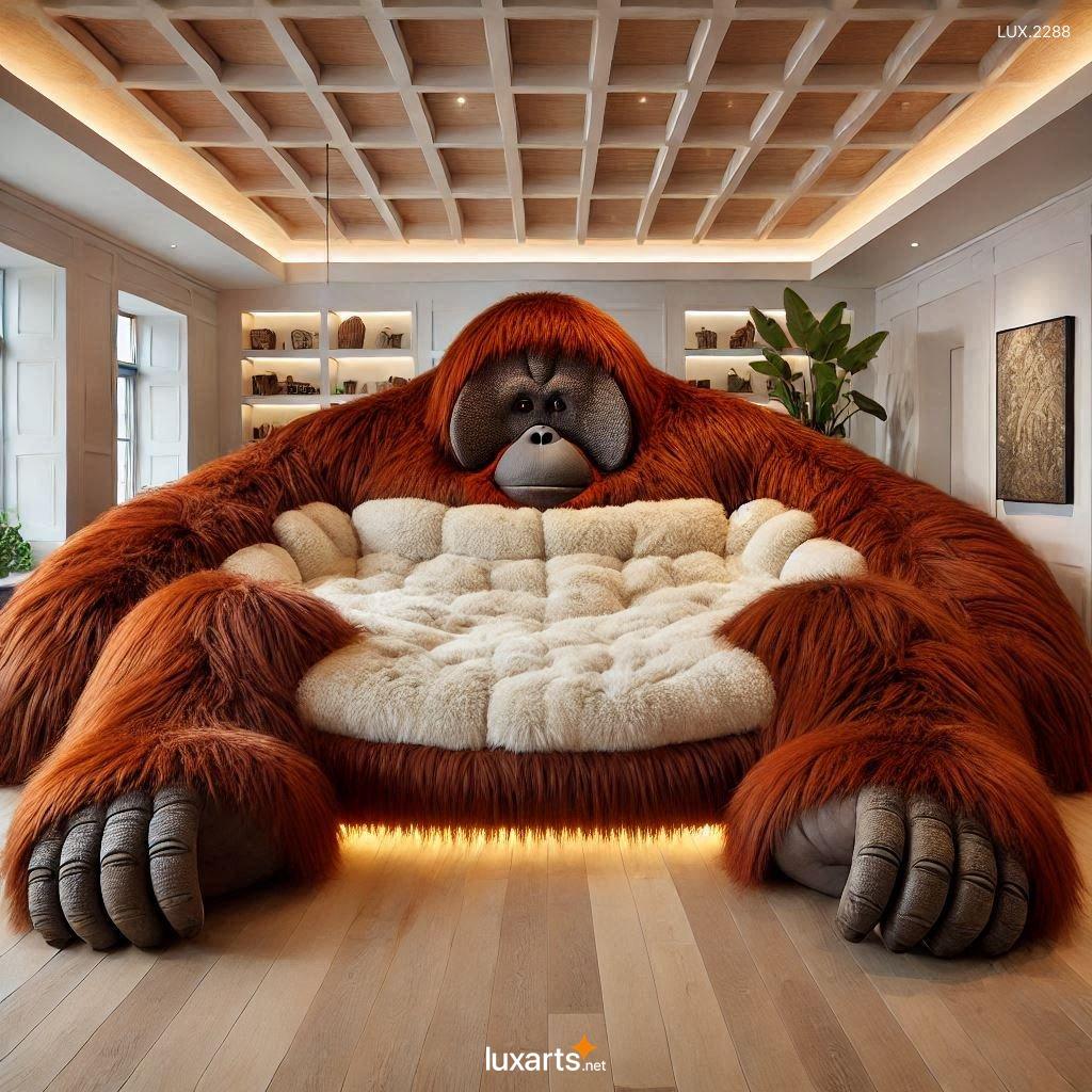 LUX.2288 Giant Orangutan Lounger: Adorable Orangutan Design for Your Home giant orangutan lounger 1