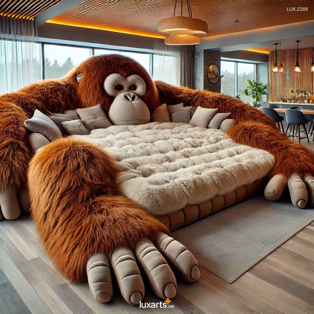 LUX.2288 Giant Orangutan Lounger: Adorable Orangutan Design for Your Home giant orangutan lounger 2