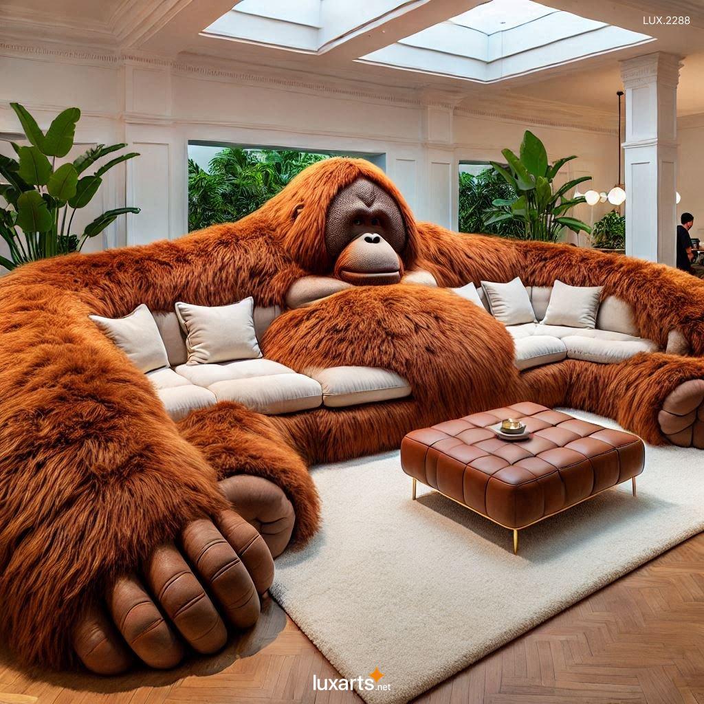 LUX.2288 Giant Orangutan Lounger: Adorable Orangutan Design for Your Home giant orangutan lounger 5