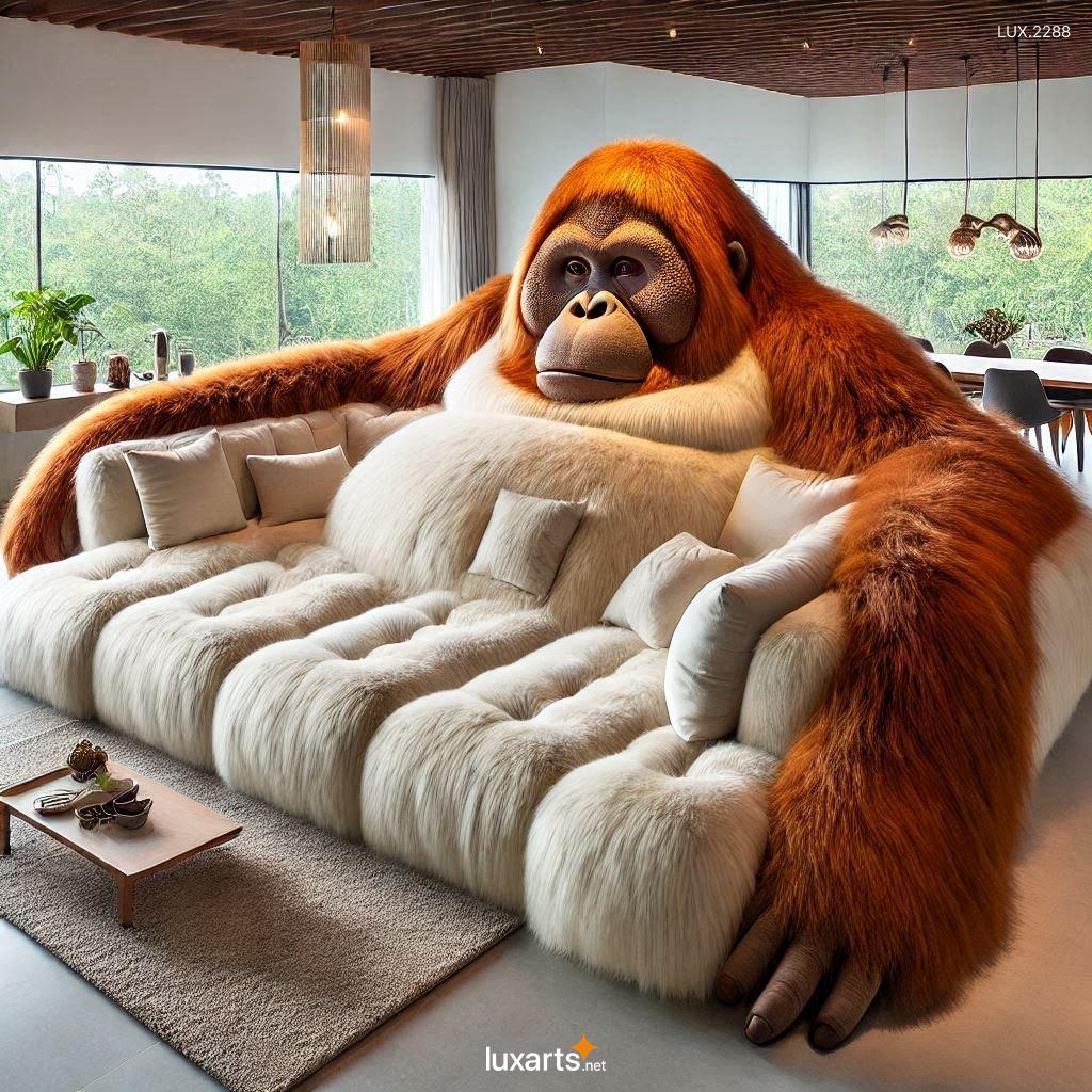 LUX.2288 Giant Orangutan Lounger: Adorable Orangutan Design for Your Home giant orangutan lounger 7