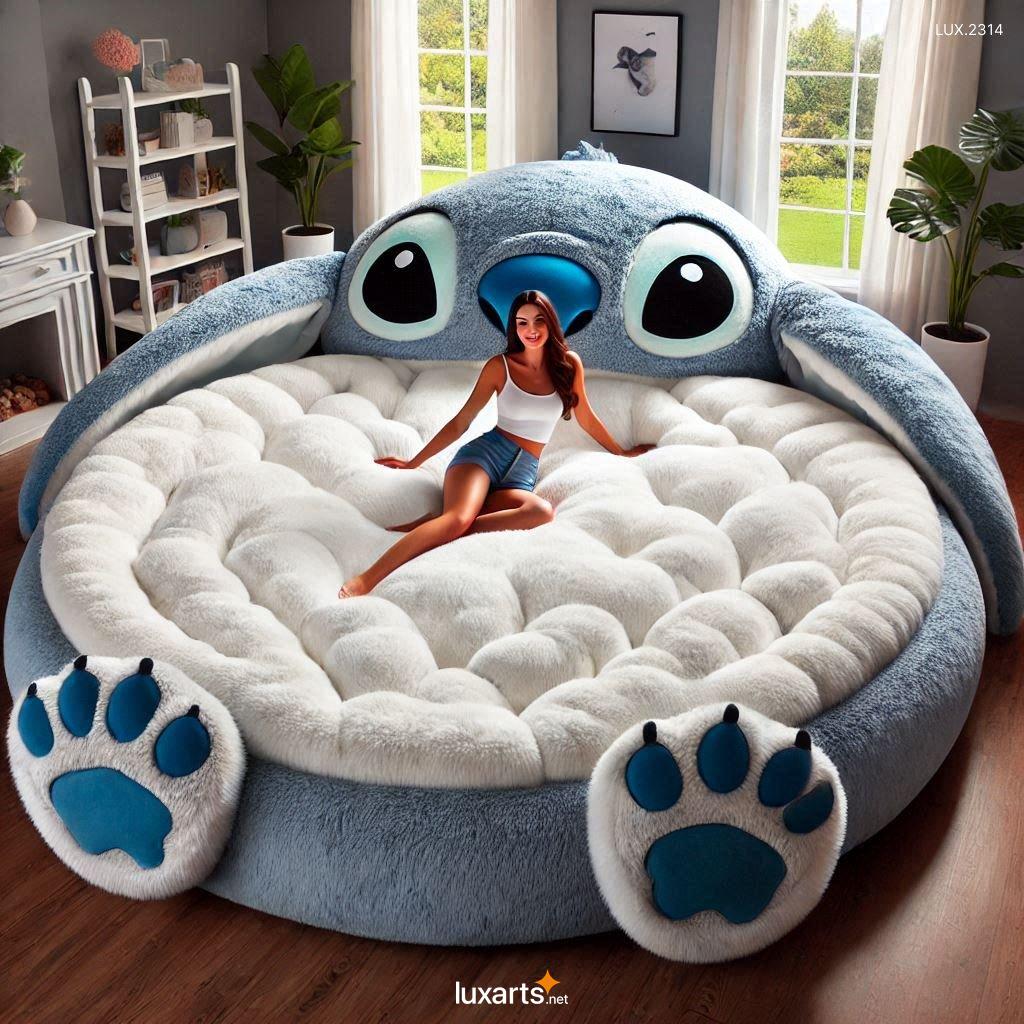 Giant Stitch-Themed Lounger: Fun and Cozy Furniture for Disney Fans giant stitch themed lounger 1