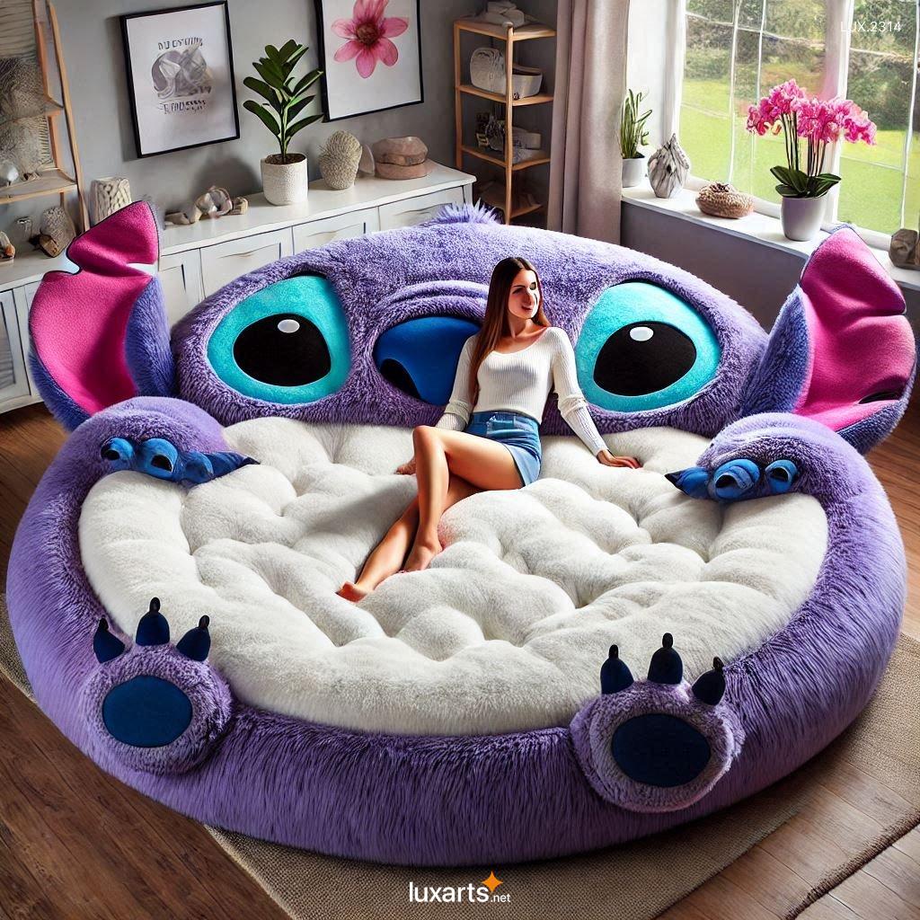 Giant Stitch-Themed Lounger: Fun and Cozy Furniture for Disney Fans giant stitch themed lounger 4