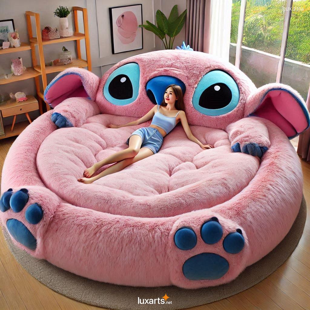 Giant Stitch-Themed Lounger: Fun and Cozy Furniture for Disney Fans giant stitch themed lounger 5