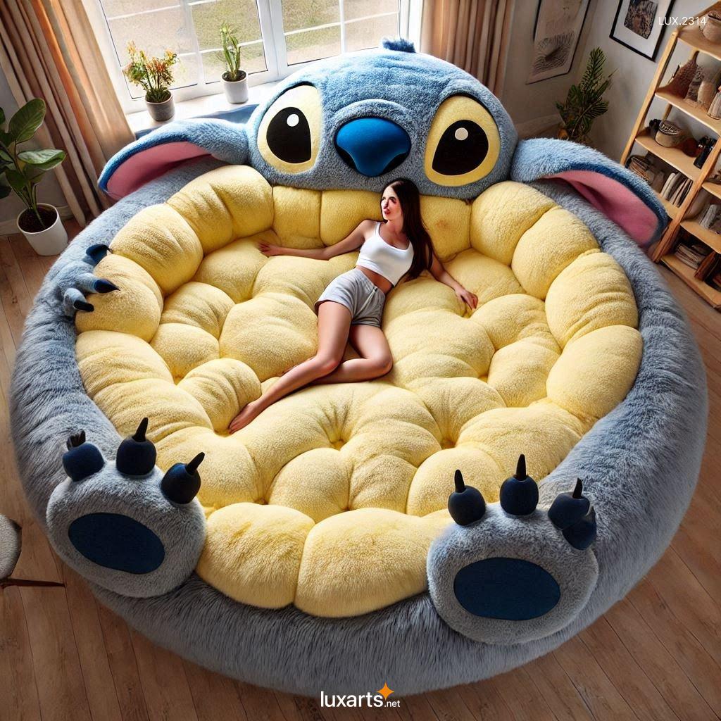 Giant Stitch-Themed Lounger: Fun and Cozy Furniture for Disney Fans giant stitch themed lounger 6