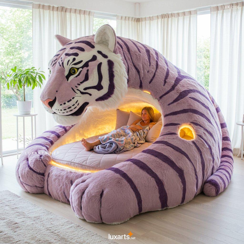 Giant Tiger Shaped Lounger: Add a Wild Touch to Your Living Space 3 Giant Tiger Shaped Lounger: Add a Wild Touch to Your Living Space giant tiger lounger 3
