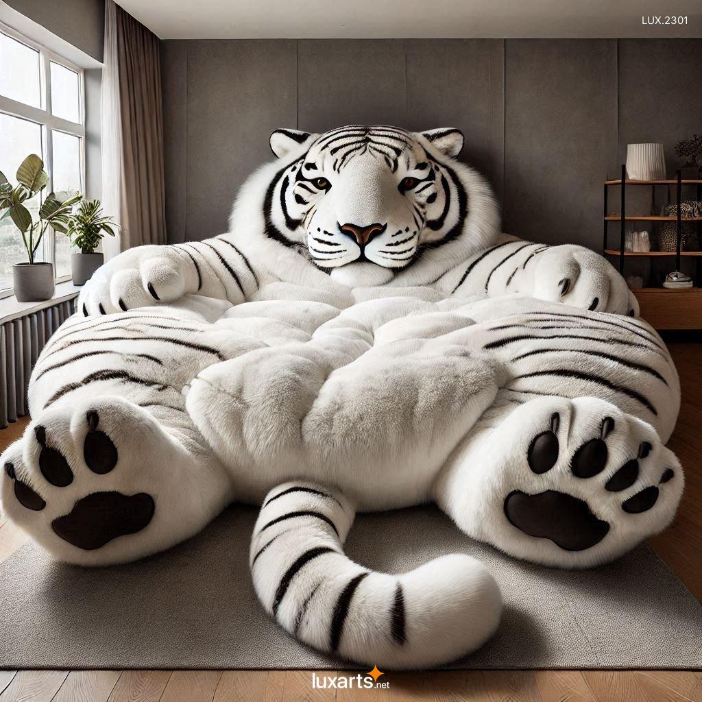 LUX.2301 Giant Tiger Shaped Lounger: Add a Wild Touch to Your Living Space giant tiger shaped lounge 20250102 1