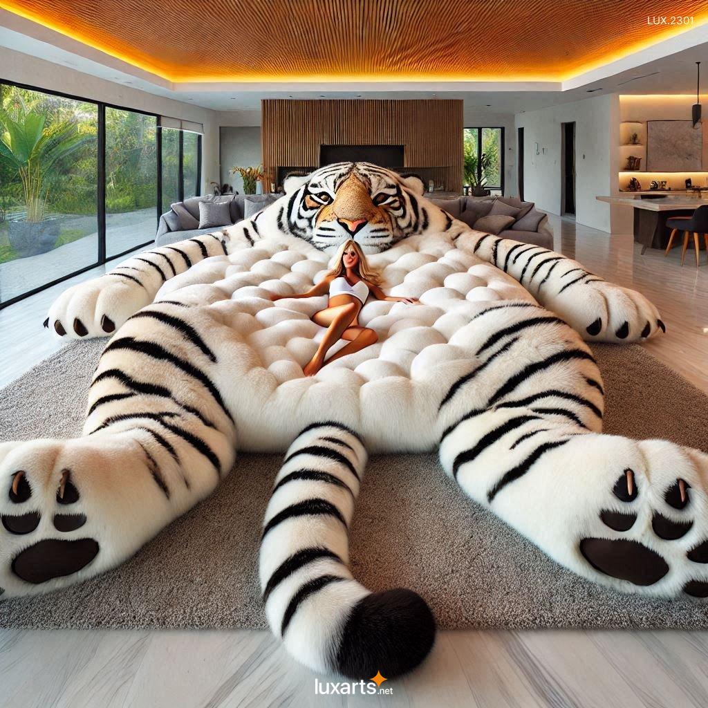 LUX.2301 Giant Tiger Shaped Lounger: Add a Wild Touch to Your Living Space giant tiger shaped lounge 20250102 9