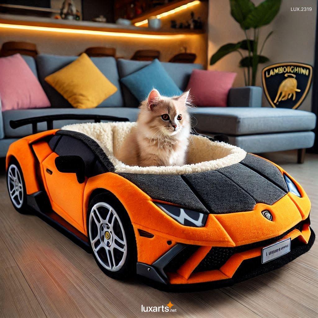 LUX.2319 Lamborghini Inspired Pet Bed: Luxury & Comfort for Your Furry Friend lamborghini inspired pet bed 4