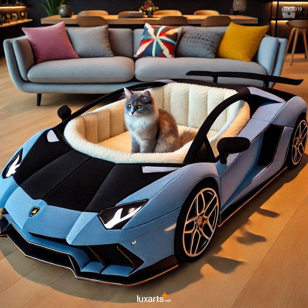 LUX.2319 Lamborghini Inspired Pet Bed: Luxury & Comfort for Your Furry Friend lamborghini inspired pet bed 6