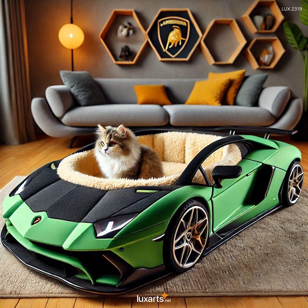 LUX.2319 Lamborghini Inspired Pet Bed: Luxury & Comfort for Your Furry Friend lamborghini inspired pet bed 7