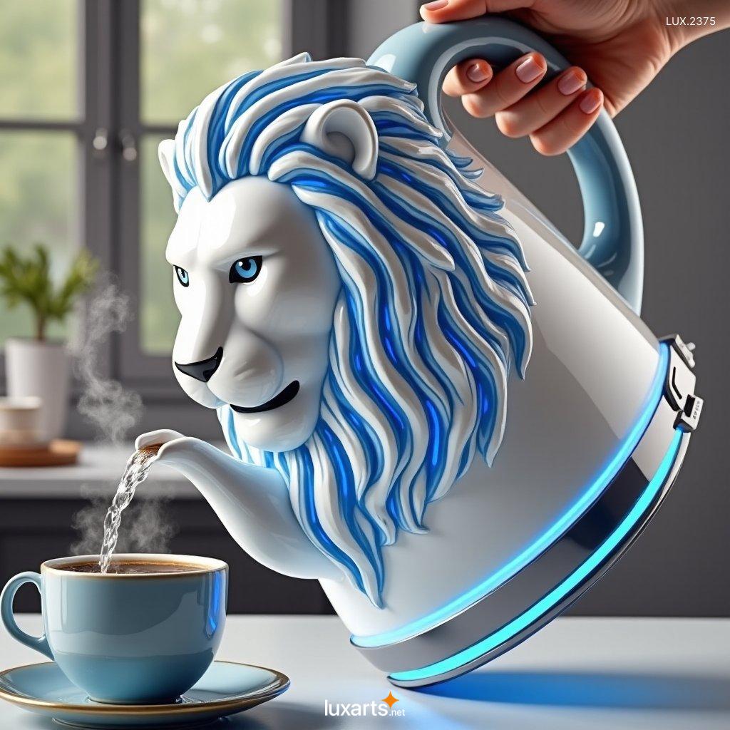 LUX.2375 Lion Shaped Kettles: Unique and Stylish Tea Brewing Essentials lion shaped kettles 1