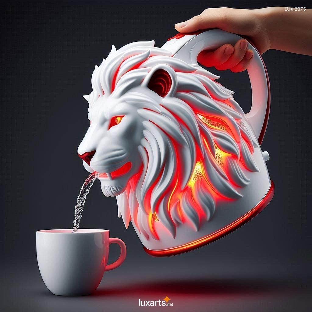 LUX.2375 Lion Shaped Kettles: Unique and Stylish Tea Brewing Essentials lion shaped kettles 6