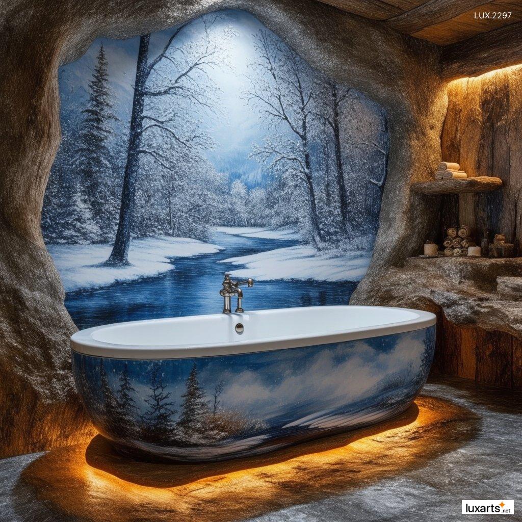 LUX.2297 Winter Themed Bathtubs: Transform Your Bathroom into a Winter Wonderland winter themed bathtubs 1