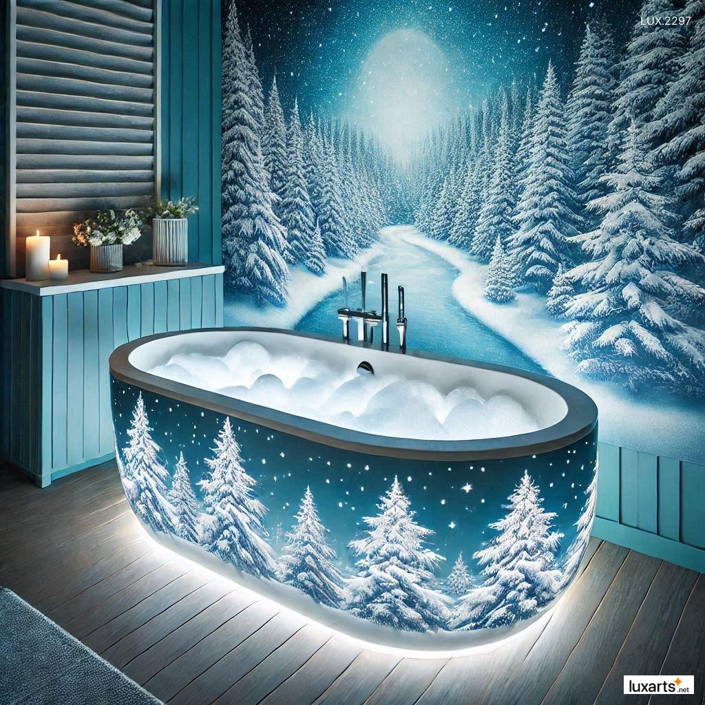 LUX.2297 Winter Themed Bathtubs: Transform Your Bathroom into a Winter Wonderland winter themed bathtubs 5