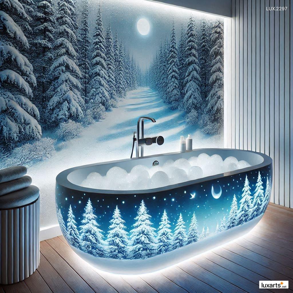 LUX.2297 Winter Themed Bathtubs: Transform Your Bathroom into a Winter Wonderland winter themed bathtubs 6