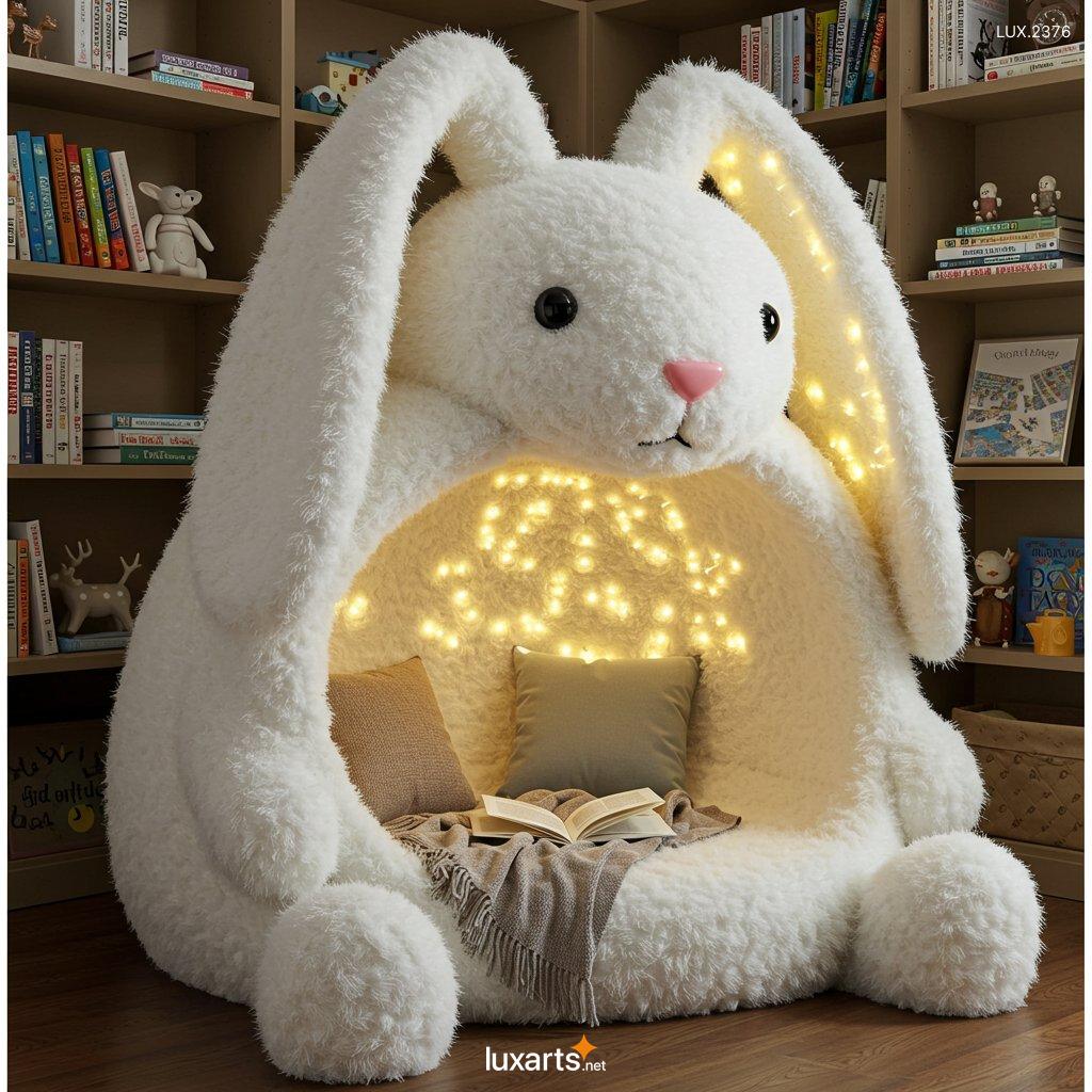 LUX.2376	Bunny Lounging Dens for Kids: Cozy and Fun Spaces for Little Ones bunny lounging dens 1