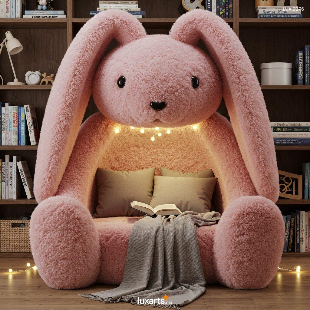 LUX.2376	Bunny Lounging Dens for Kids: Cozy and Fun Spaces for Little Ones bunny lounging dens 4