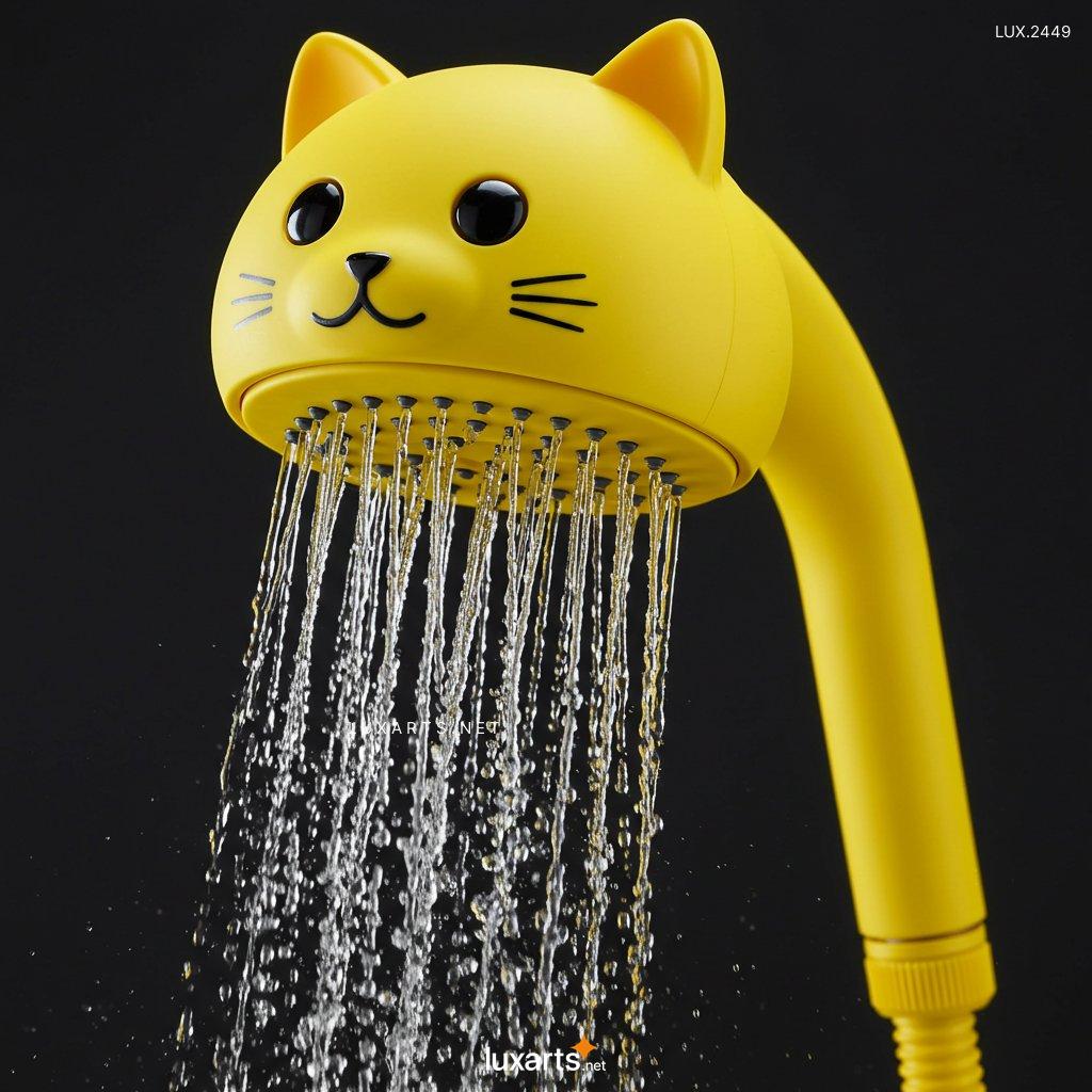 LUX.2449	Cat Shaped Shower Head: Fun and Functional Design for Cat Lovers cat shaped shower head 4