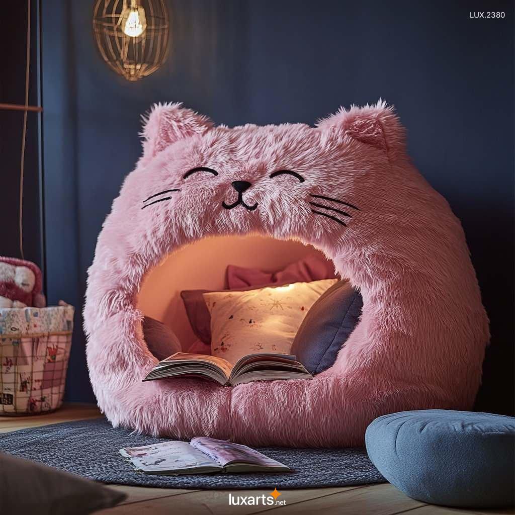 LUX.2380	Cat Themed Den for Kids: Cozy & Playful Reading Nook Ideas cat themed den for kids 2