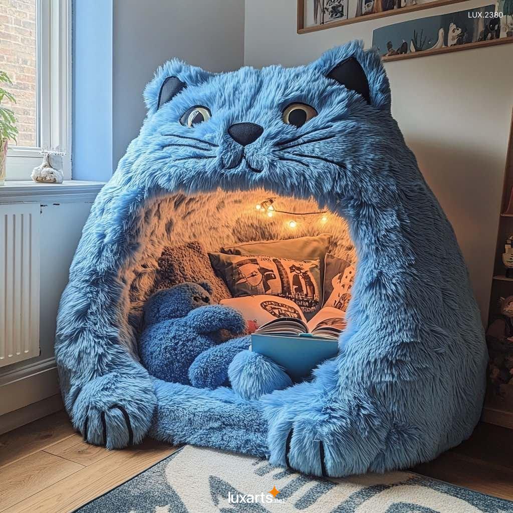 LUX.2380	Cat Themed Den for Kids: Cozy & Playful Reading Nook Ideas cat themed den for kids 4