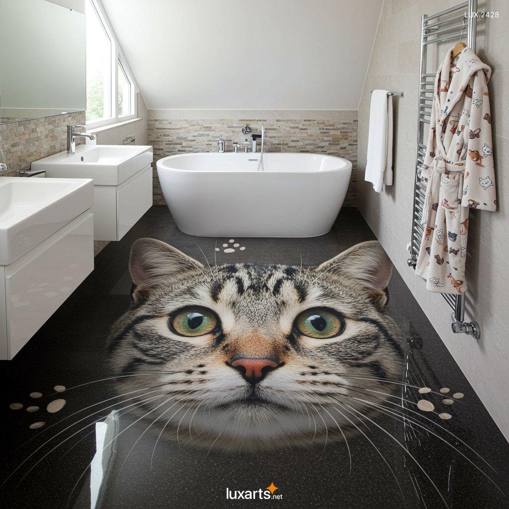 LUX.2428	Cat Themed Epoxy Floor: Unique & Stylish Flooring Ideas for Cat Lovers cat themed epoxy floor 11