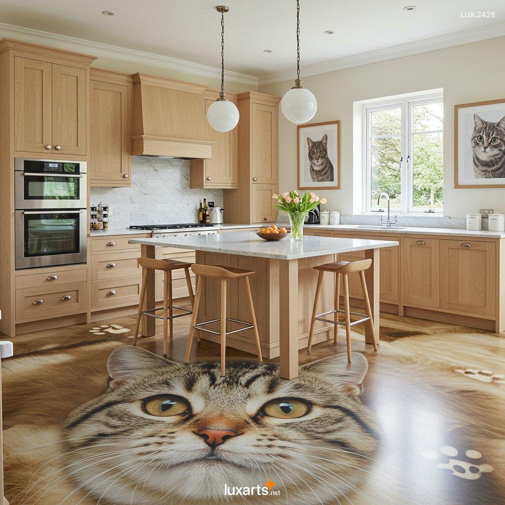 LUX.2428	Cat Themed Epoxy Floor: Unique & Stylish Flooring Ideas for Cat Lovers cat themed epoxy floor 2