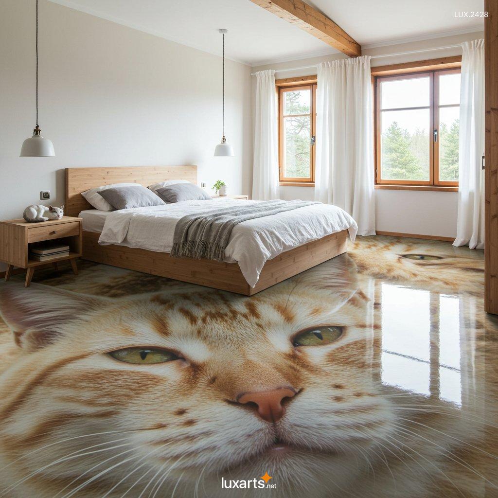 LUX.2428	Cat Themed Epoxy Floor: Unique & Stylish Flooring Ideas for Cat Lovers cat themed epoxy floor 7