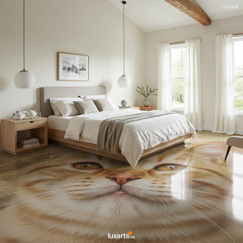 LUX.2428	Cat Themed Epoxy Floor: Unique & Stylish Flooring Ideas for Cat Lovers cat themed epoxy floor 8