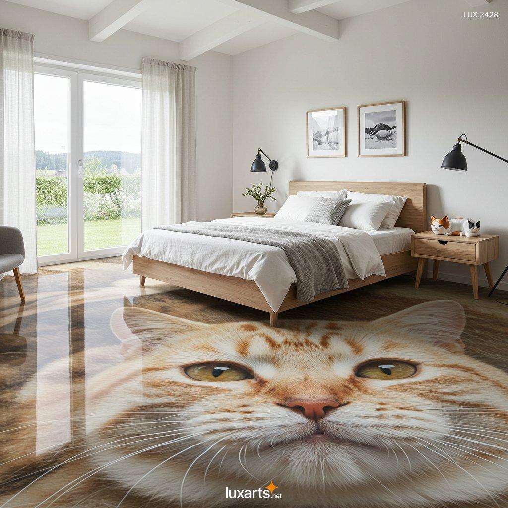 LUX.2428	Cat Themed Epoxy Floor: Unique & Stylish Flooring Ideas for Cat Lovers cat themed epoxy floor 9